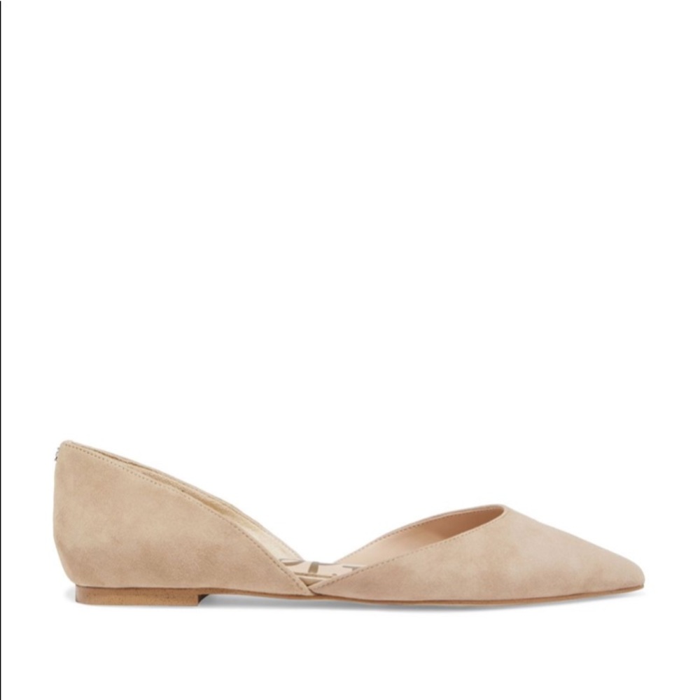 Sam Edelman Rondey Point Toe Suede Flats
